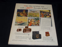1948 JUNE HOLIDAY MAGAZINE - AMERICAN BEACHES NICE FRONT COVER - E 1232