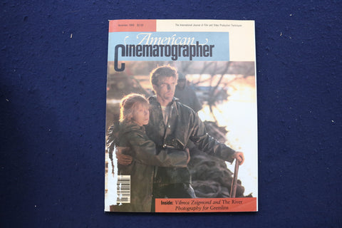 1984 NOVEMBER AMERICAN CINEMATOGRAPHER MAGAZINE - SPACEK & GIBSON COVER- E 17720