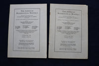 1937 THE AMERICAN MATHEMATICAL MONTHLY MAGAZINE - LOT OF 5 - O 3480