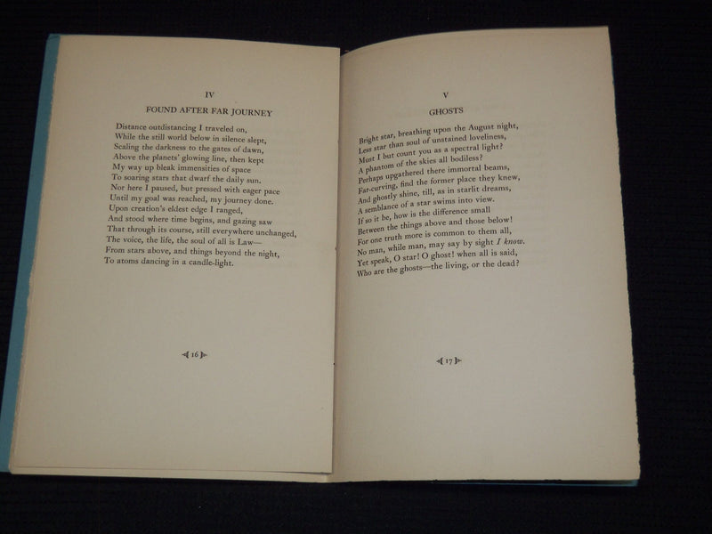 1928 STARDUST SONNETS BOOK BY WILLIAM ADAMS SLADE - J 7398