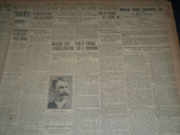 1905 MARCH 22 THE BOSTON HERALD - STEAM ABOVE LIMIT ON BROCKTON - BH 144