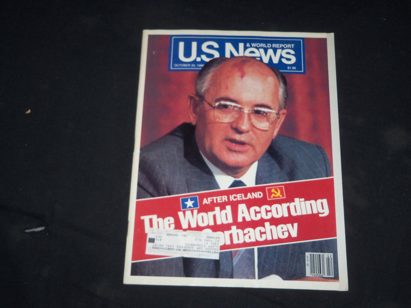 1986 OCTOBER 20 U.S. NEWS & WORLD REPORT MAGAZINE-MIKHAIL GORBACHEV COVER - B 56