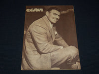 1950'S ECRAN MAGAZINE - MARILYN MONROE BACK COVER - CLARK GABLE - E 17074