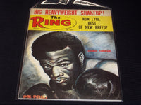 1973 JANUARY THE RING MAGAZINE - GEORGE FORMAN FRONT COVER - E 3966