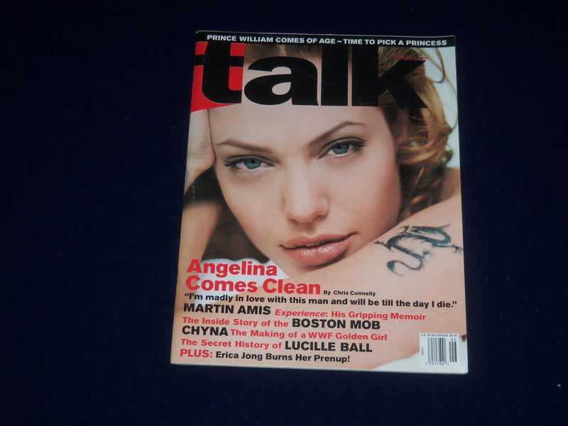 2000 JUNE/JULY TALK MAGAZINE - ANGELINA JOLIE - SP 4912