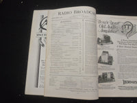 1928 JANUARY RADIO BROADCAST MAGAZINE - NICE COVER, ARTICLES & PHOTOS - B 434L
