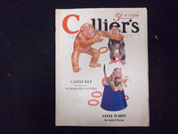 1937 FEB 27 COLLIER'S MAGAZINE - GREAT ILLUSTRATIONS, ARTICLES & ADS - ST 3628