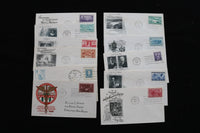 1947-1952 FIRST DAY COVERS - LOT OF 11 - K 3057