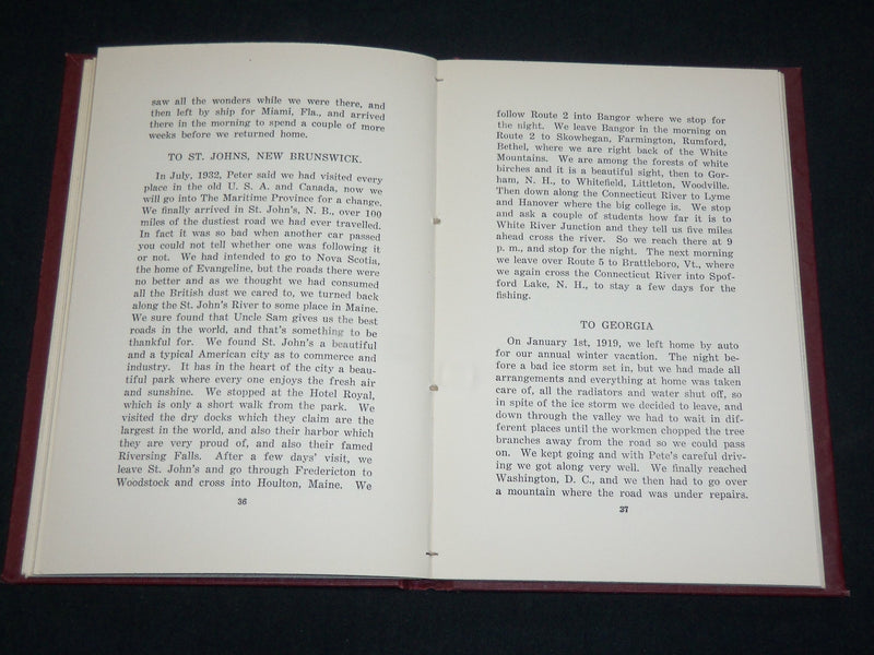 1941 THROUGH MY GARDEN OF MEMORIES BOOK INSCRIBED BY MARY FITZHENRY - KD 6035