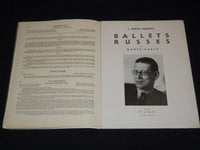 1934 BALLETS RUSSES DE MONTE CARLO PROGRAM - GREAT PHOTOS - J 7275