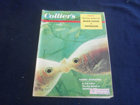 1955 AUGUST 19 COLLIER'S MAGAZINE - MARIE-LOUISE LETTERS TO NAPOLEON - ST 1115Q