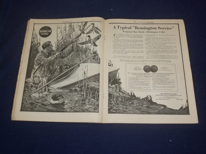 1919 FEBRUARY 22 COLLIER'S MAGAZINE -PEACE OF BOLSHEVISM BY M. SULLIVAN- ST 6752