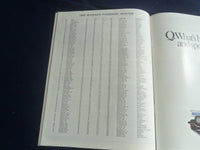 1982 OCTOBER 30 FOOTBALL PROGRAM - WIDENER UNIV VS MARSHALL UNIV - SP 1218K