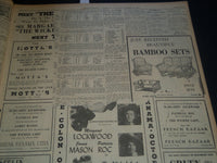 1946 OCT 20 PANAMA STAR & HERALD NEWSPAPER - SGT. WOODS PROUD OF JOB - NT 7541