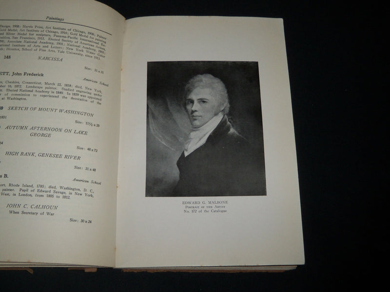 1917 CATALOGUE OF THE PAINTINGS IN THE CORCORAN GALLERY OF ART - J 3897