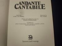 1983 ANDANTE CANTABILE EDITED BY LODE VAN DESSEL HARDCOVER BOOK - KD 2320