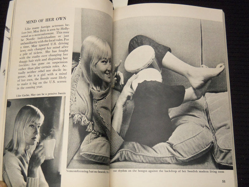 1959 NOVEMBER PAGEANT DIGEST MAGAZINE - MAY BRITT - ROSENBLOOM - K 1080