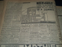 1929 JANUARY-MARCH LE TEMPS FRENCH NEWSPAPER BOUND VOLUME - VB 18