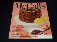 1957 OCTOBER MCCALL'S MAGAZINE - SAM HOUSTON'S FAVORITE CAKE COVER - E 20251