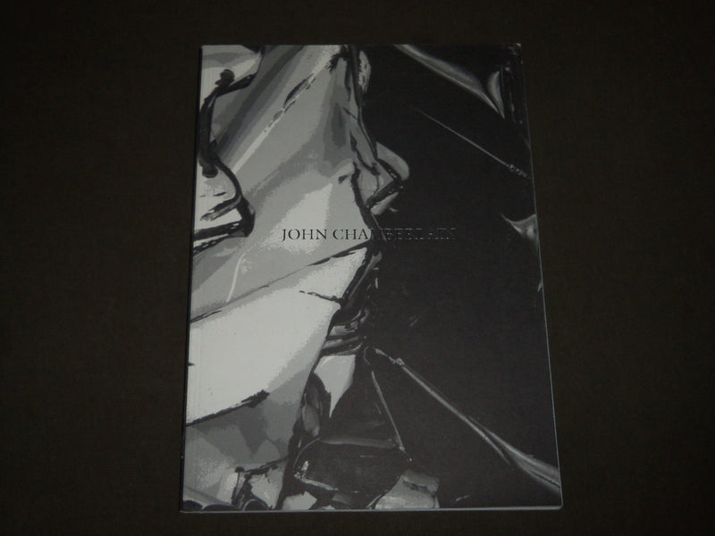 1992 JOHN CHAMBERLAIN RECENT WORK PACE GALLERY SOFTCOVER CATALOG - KD 5058