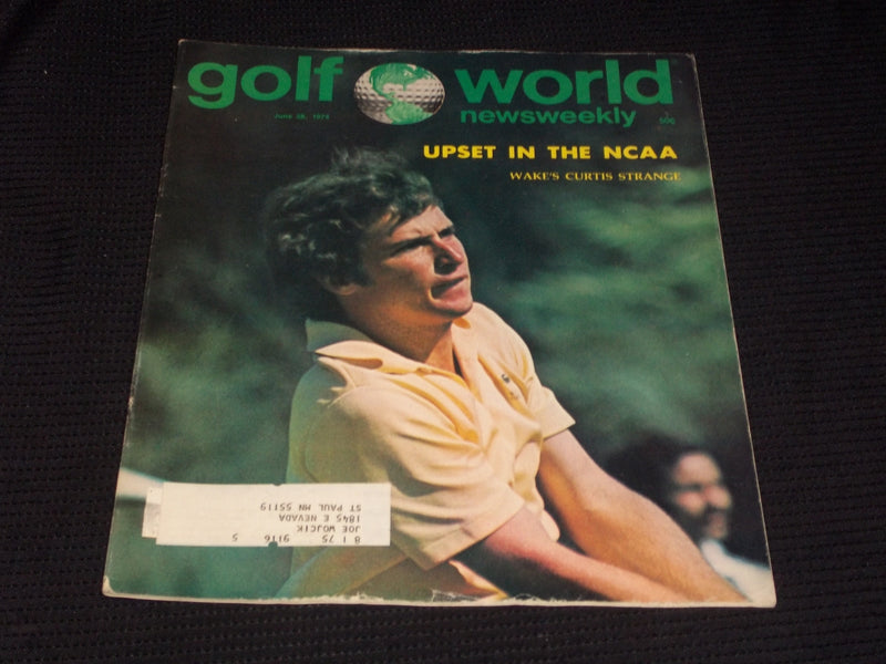 1974 JUNE 28 GOLF WORLD NEWSWEEKLY MAGAZINE - CURTIS STRANGE WF - E 6178