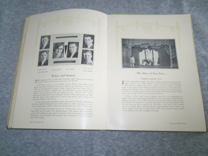 1929 ELL ESS PE LA SALLE-PERU HIGH SCHOOL YEARBOOK - LA SALLE, IL - YB 2468