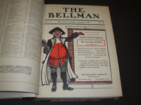 1909 THE BELLMAN MAGAZINE BOUND VOLUME LOT OF 2 COMPLETE YEAR - PHOTOS - R 418