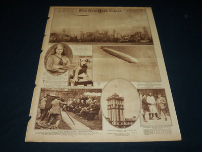 1923 SEPTEMBER 16 NEW YORK TIMES PICTURE SECTION NO. 5 & 6 - GANDHI - NT 8899