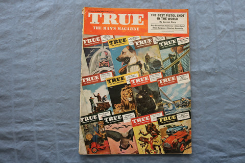 1953 JANUARY TRUE MAGAZINE - THE BEST PISTOL SHOT IN THE WORLD COVER - SP 4922C
