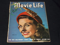 1949 JANUARY MOVIE LIFE MAGAZINE - JEANNE CRAIN FRONT COVER - E 17197