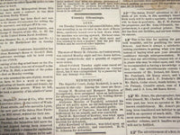 1871 ESSEX COUNTY MERCURY NEWSPAPER LOT OF 49 - SALEM MASSACHUSETTS- NP 2878