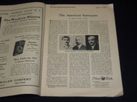 1937-1938 THE SATURDAY REVIEW MAGAZINE LOT OF 6 ISSUES - SINCLAIR LEWIS- O 2379A