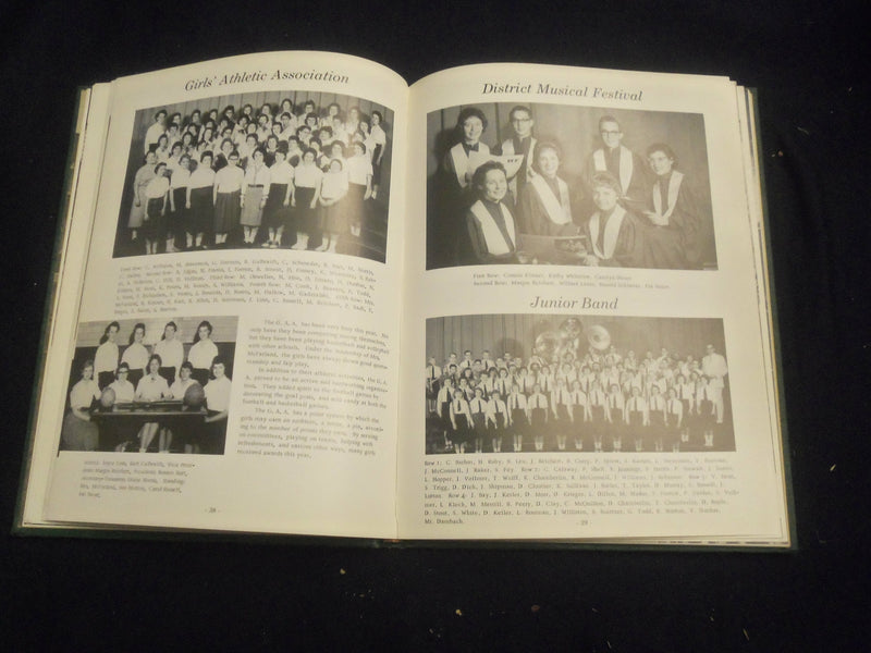 1960 THE DEL-HI DELTA HIGH SCHOOL YEARBOOK - DELTA, OHIO - YB 2758