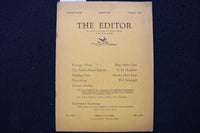 1936 NOVEMBER THE EDITOR JOURNAL - SOFTCOVER BOOK - K 2938