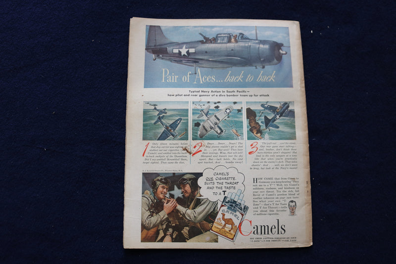 1944 DECEMBER OUTDOOR LIFE MAGAZINE - FISHING, HUNTING, CAMPING - E 9098