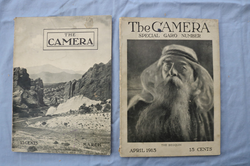 1909-1916 THE CAMERA MAGAZINE - LOT OF 18 - O 3836