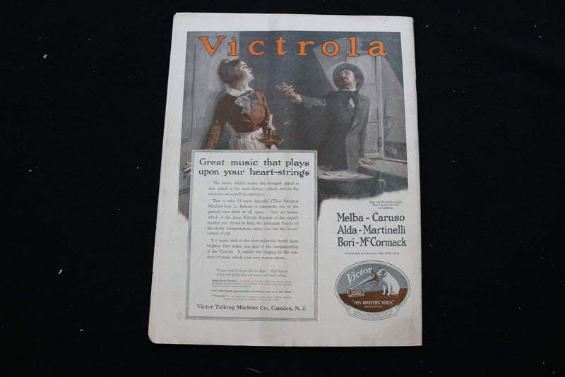 1919 SEPTEMBER 27 COLLIER'S MAGAZINE - A WOMAN WITH CAR MANUAL COVER - E 10962