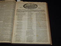1829-1830 THE ALBION WEEKLY GAZETTE BOUND VOLUME NO. 8 - NEW YORK - R 89X