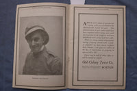 1905 DEC 25 TREMONT THEATRE PROGRAM - THE GALLOPER - RAYMOND HITCHCOCK - K 2611