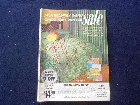 1967 WINTER MONTGOMERY WARD CATALOG - KANSAS CITY, MISSOURI - J 8476