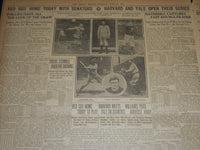 1910 JUNE 21 THE BOSTON HERALD - YOUNG ROOSEVELT & MISS ALEXANDER WED - BH 347