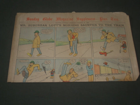 1905 MARCH 26 SUNDAY BOSTON GLOBE SUPPLEMENT PART 2 - COLOR COMICS - NP 2785