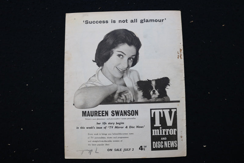 1958 JULY 5 PICTURE SHOW MAGAZINE - GARY COOPER & SUZY PARKER COVER - E 25196