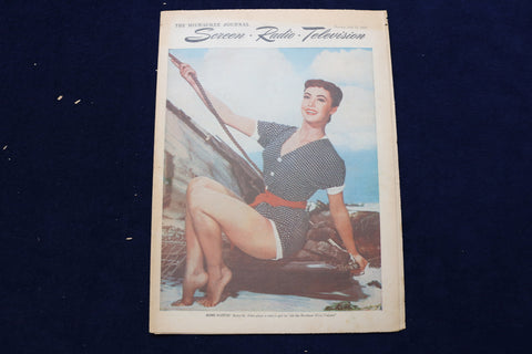 1953 JULY 12 SCREEN RADIO TELEVISION MAGAZINE - BETTA ST. JOHN COVER - E 23103