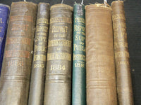 1881-1897 PENNSYLVANIA REPORT OF PUBLIC INSTRUCTION VOLUMES LOT OF 11 - KD 5712