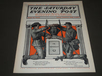1902 MAY 31 THE SATURDAY EVENING POST MAGAZINE - ILLUSTRATED COVER- SP 1044