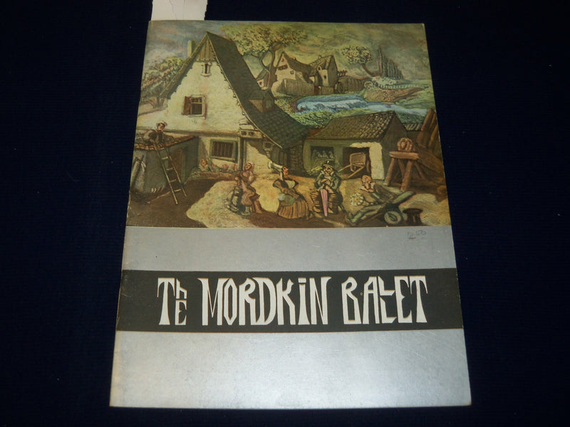 1938-1939 THE NEW MIKHAIL MORDKIN BALLET PROGRAM - VARKAS - CHASE - J 5093