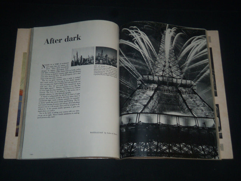 1954-1959 PHOTOGRAPHY ANNUAL MAGAZINES LOT OF 3 - GREAT PHOTOS - O 2721