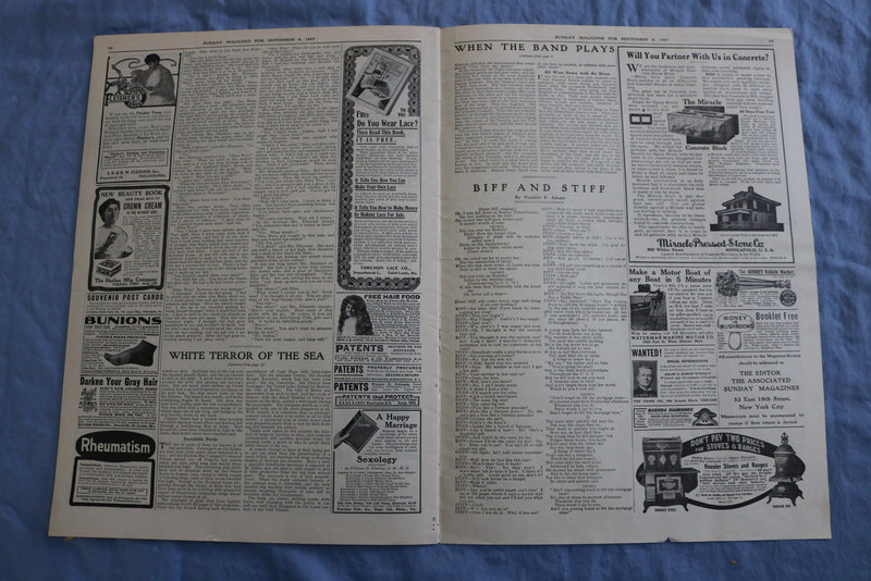 1907 SEPTEMBER 8 SUNDAY MAGAZINE SECTION OF THE ST. LOUIS REPUBLIC - SP 4784O