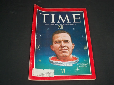 1963 MAY 24 TIME MAGAZINE - GORDON COOPER, ASTRONAUT - T 1930
